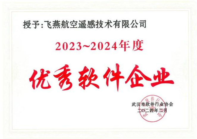 2023年度武漢市軟件行業“優秀企業”、“優秀工作者”稱号花落飛(fēi)燕遙感